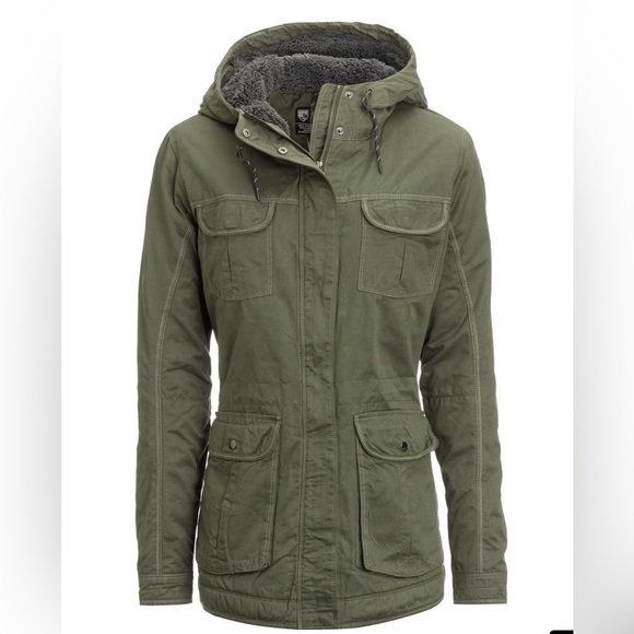 Kuhl Fleece Lined Women’s Luna Jacket, Olive Green, Size Large, NWOT - Picture 10 of 15